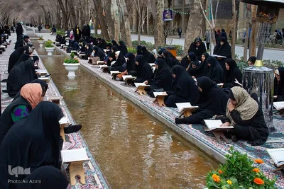 آیین جزءخوانی قرآن در گذر فرهنگی چهارباغ اصفهان
