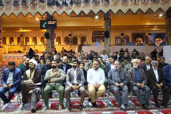 گردهمایی بزرگ خادمان و بسیجیان مصلی امام خمینی (ره) شهرستان ساری