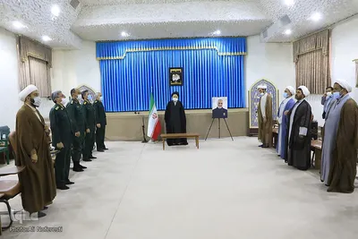 دیدار مسئولان سپاه خراسان‌جنوبی با حجت‌الاسلام عبادی