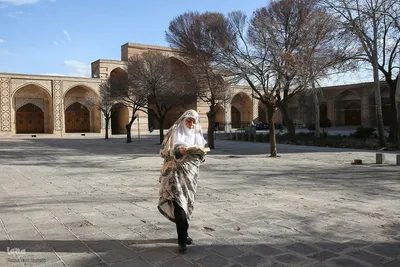مراسم معنوی اعتکاف در مساجد قزوین