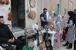 نمایشگاه صنایع دستی در باغ اکبریه بیرجند