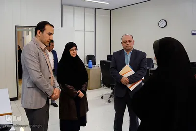 بازدید رضوان حکیم زاده معاون آموزش ابتدایی وزارت آموزش و پرورش از سازمان فعالیت های قرآنی دانشگاهیان کشور