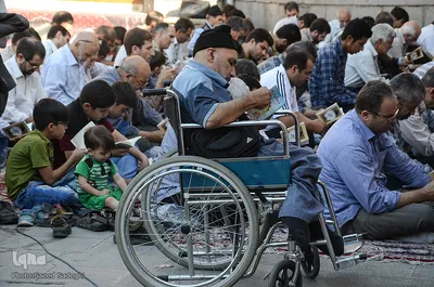 مراسم دعای عرفه در آستان مقدس سیدحمزه(ع) -تبریز

