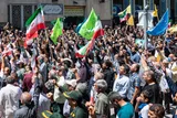 راهپیمایی مردم کرج علیه تهاجم رژیم صهیونیستی به ایران‎