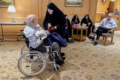 ورود کاروان جانبازان به مدینه النبی
