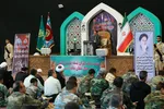 سوگواری نیروهای مسلح فارس در رثای شهدای حرم مطهر شاهچراغ