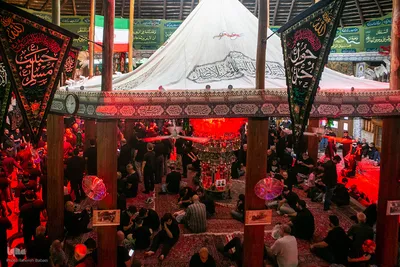 طنین نوای عاشقی در تکیه نیاوران
