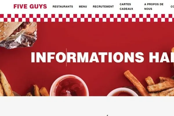Five Guys adapte son offre halal entre la France et le Royaume-Uni