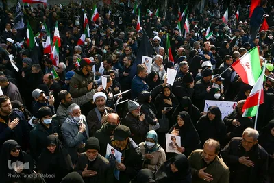 تشییع پیکر فرماندهان شهید