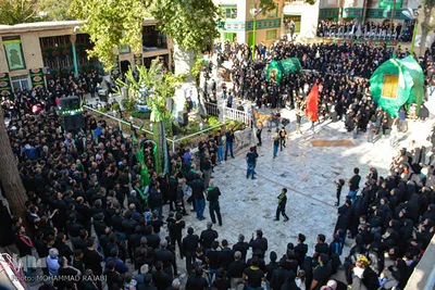 آئین سنتی«علم‌بندان» - محلات/عکاس:محمد رجبی