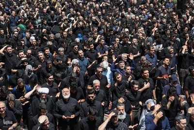 Teheraner trauern um Imam Hussein (as.)