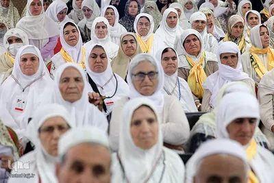 دیدار صمیمی سرپرست حجاج ایرانی با زائران کشورمان در مکه مکرمه