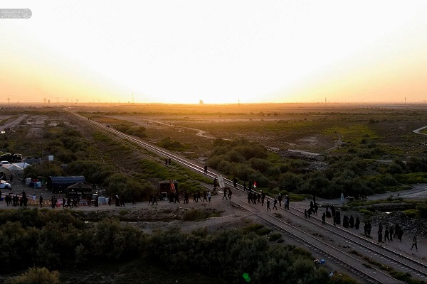 Fotos | Arba'in-Pilger auf dem Weg nach Karbala al-Muʿallā