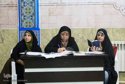 مرحله ناحیه‌ای مسابقات قرآن بسیج خواهران - اراک/عکاس:زهرا بهرامی