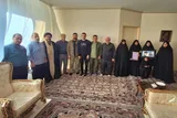 دیدار شهردار تبریز با خانواده شهید«صادقی» و جانباز «علیزاده حشمت‌آباد»