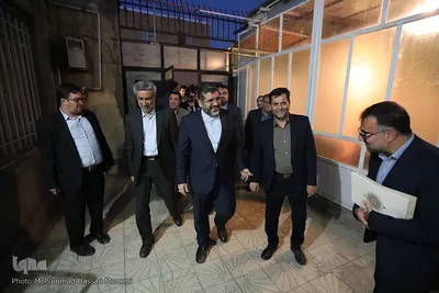 دیدار وزیر فرهنگ و ارشاد اسلامی با خانواده شهدا
