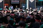دسته عزاداری سادات چهل اختران در روز یازدهم محرم