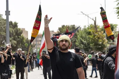 عزاداری عاشورای حسینی در کرج‎