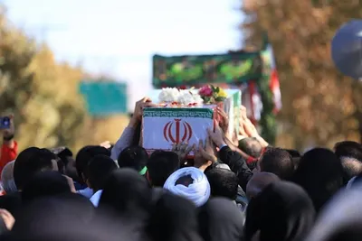 تشییع پیکر دو شهید گمنام در الشتر و نورآباد