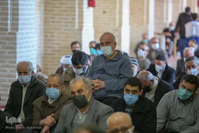 اقامه نماز جمعه پس از چند ماه تعطیلی - قزوین‎