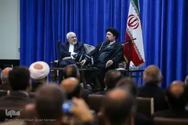 تجدید میثاق وزیر و سفرای وزارت خارجه با آرمان های امام