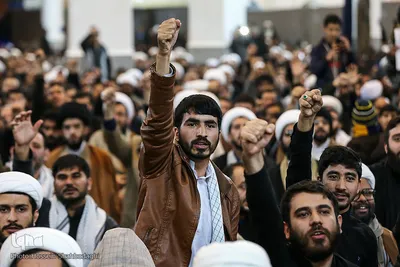 محکومیت جوانان مقاومت ۱۲۰ کشور جهان علیه اقدام تروریستی آمریکا