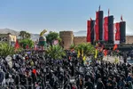 مراسم خاکسپاری پیکر مطهر سردار شهید حاج عبدالله اسکندری در شیراز‎‎