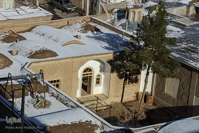 نخستین برف زمستانی در خراسان‌جنوبی