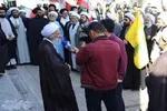 اجتماع ضد صهیونیستی طلاب، استادان و مبلغان شهرستان ساری