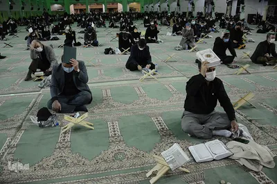 مراسم احیای شب بیست و یکم ماه رمضان در تبریز‎