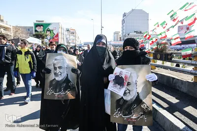 مراسم راهپیمایی یوم الله۲۲ بهمن در تهران