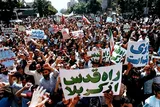 راهپیمایی قدس سیلی‌ سخت به صورت استکبار جهانی است