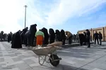 آیین بدرقه و وداع با پیشکسوت شعر و ادب ایران استاد علی نظمی‎