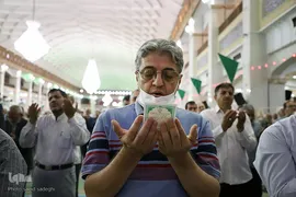 اقامه نماز عید قربان در تبریز‎‎
