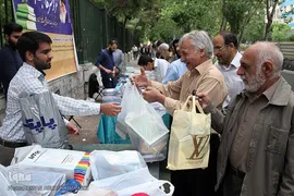 ترتیل خوانی قرآن کریم در نماز جمعه تهران