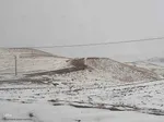 بارش برف در محورهای مواصلاتی شهرستان اهر