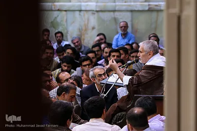 اولین دعای کمیل ماه مبارک رمضان در مسجد ارک