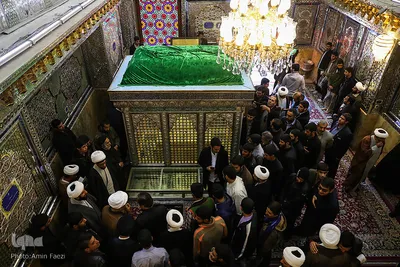گلباران مزار شهید آیت الله دستغیب(ره) ـ شیراز