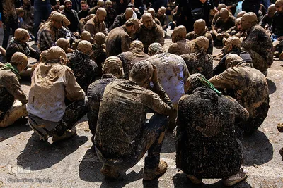 عاشقان حسینی در گل گیران بیجار