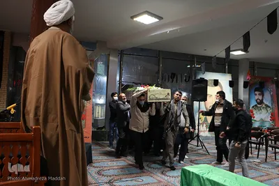 مراسم سوگواری دهه فاطمیه در معراج شهدا‎‎