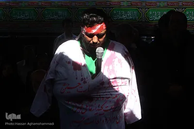 تعزیه در سبزه میدان بازار تهران