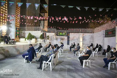 مراسم عزاداری شب های محرم در جهاد دانشگاهی‎‎ فارس