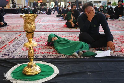 Trauerzeremonien zum Gedenken an Ruqayya bint al Hussein (s.a.)