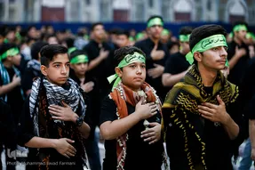 هیئات نوجوانان آرمانی، اربعینی شدند
