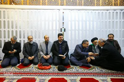 مراسم ختم مرحوم سید قاسم موسوی قهار