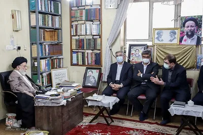 دیدار رئيس جهاد دانشگاهی با آیت‌الله شفیعی