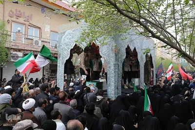 تشییع پیکر شهید سیداسماعیل خطیب در قم