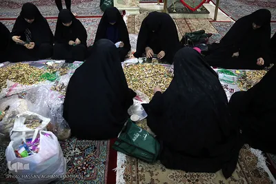 آئین رزق زائر اربعین حسینی در بقعه شیخ طرشتی