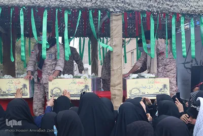 ورود پیکر ۴ شهید گمنام به خراسان‌جنوبی