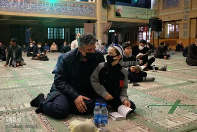 احیای شب بیست و سوم ماه رمضان در مسجد دانشگاه تبریز